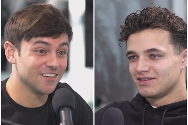 <p>Lando Norris appeared on Tom Daley’s new podcast, Made With Love</p>