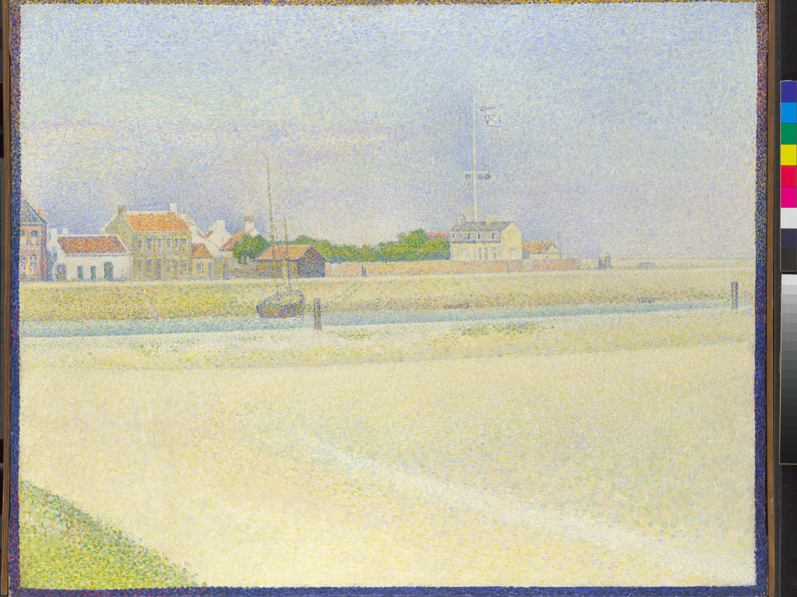 ‘The Channel of Gravelines, Grand Fort-Philippe’, Georges Seurat, 1890