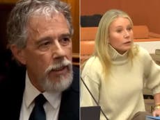 Gwyneth Paltrow trial – live: Victim says he is now unable to enjoy wine tastings after ski collision