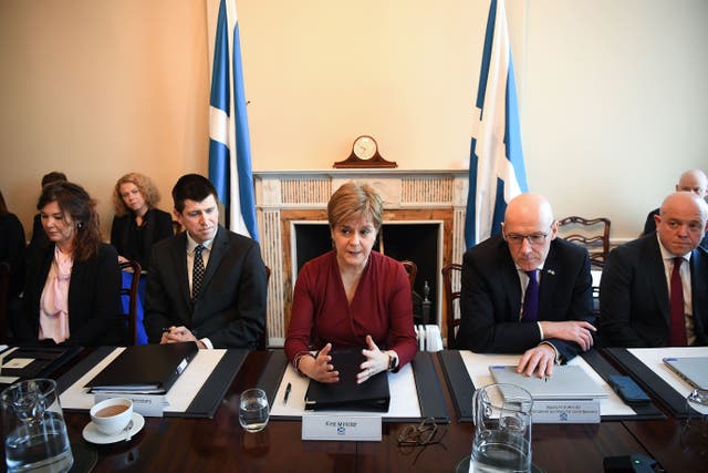 <p>Nicola Sturgeon chaired her final meeting on Tuesday</p>
