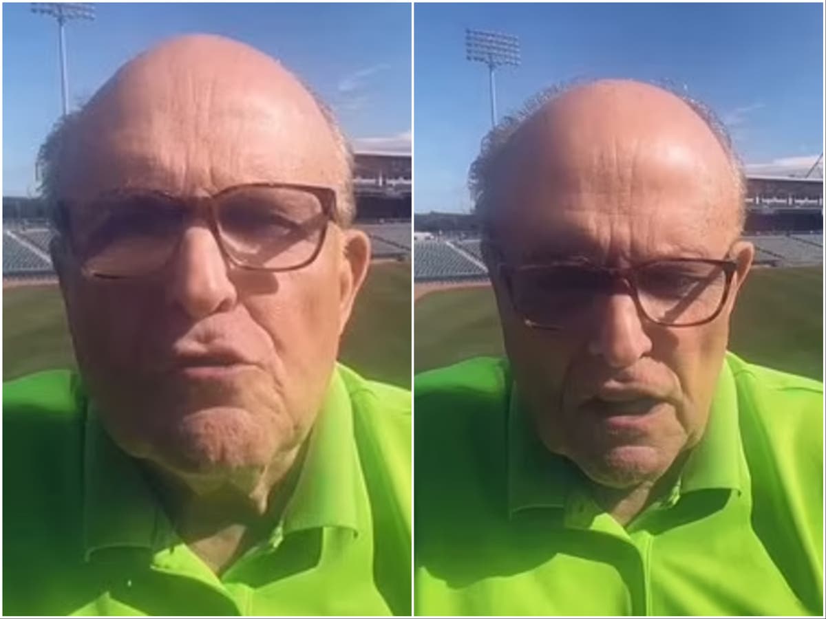 Rudy Giuliani mocked over bizarre Cameo clip recounting nursery rhyme