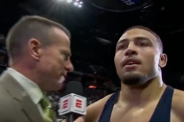 <p>Penn State wrestler Aaron Brooks gives controversial interview to ESPN following national championship victory</p>
