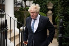 What time is Boris Johnson speaking in parliament today?