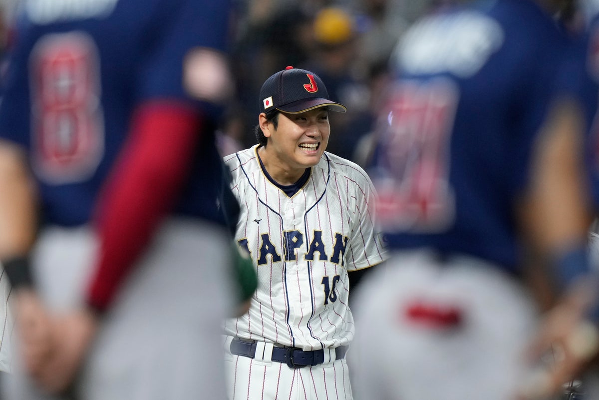 Ohtani fans Trout, Japan tops US 3-2 for WBC championship