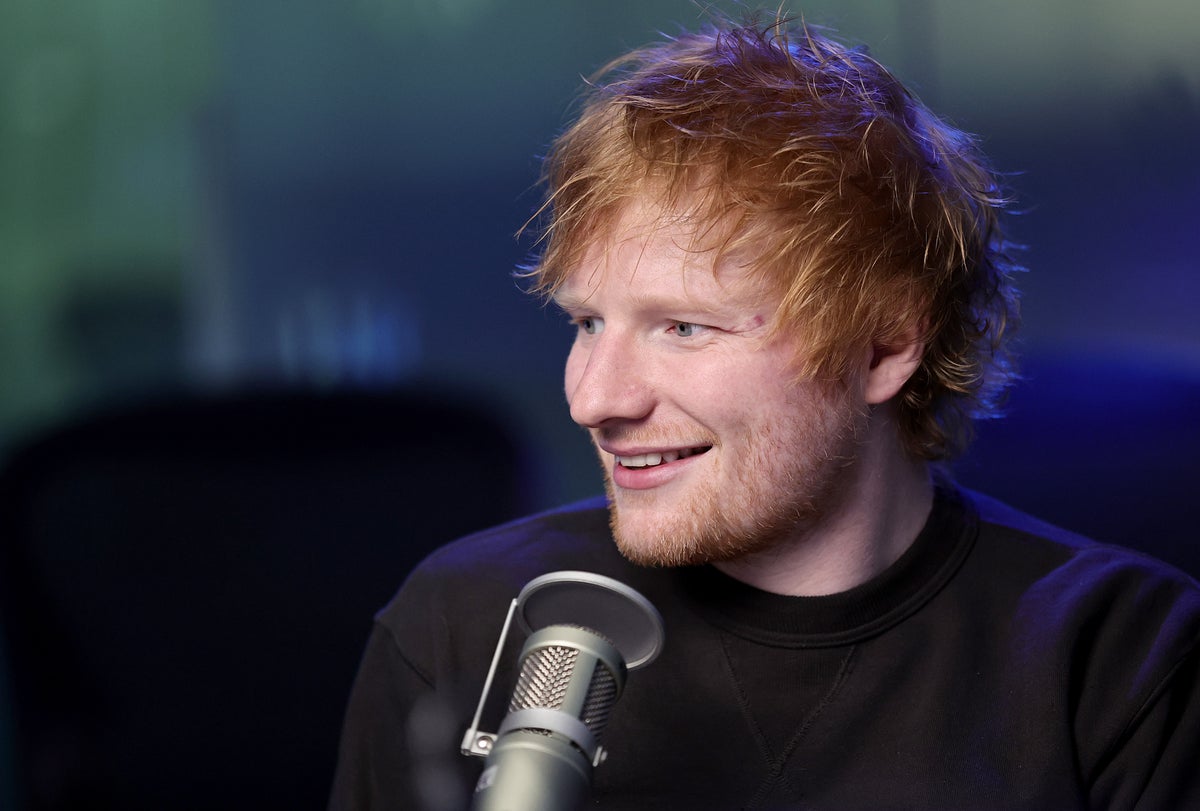 Ed Sheeran surprises busker singing his song on subway platform
