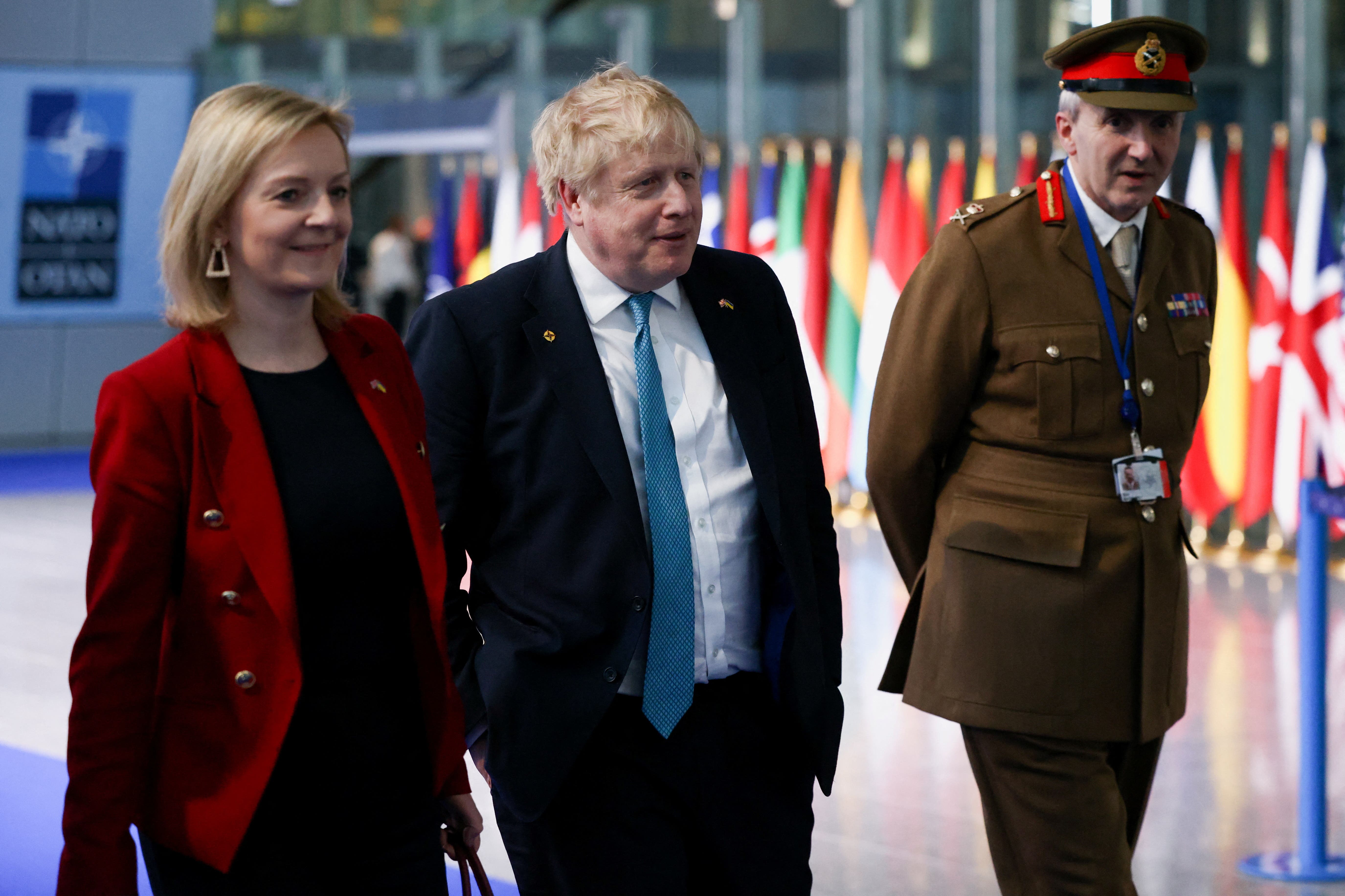 Boris Johnson attacked the U-turn but it was welcomed by Liz Truss