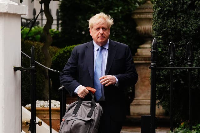 Officials in Boris Johnson’s Downing Street have denied telling him that no guidance was broken at mid-pandemic parties before he went on to insist all rules were followed (Victoria Jones/PA)