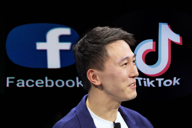 <p>TikTok CEO Shou Chew worked as an intern at Facebook before heading the Chinese-owned rival</p>