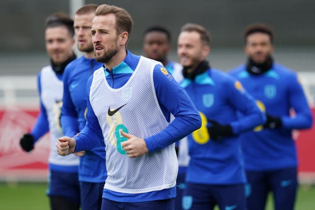 Harry Kane leads England into the Euro 2024 qualifying campaign (Nick Potts/PA)