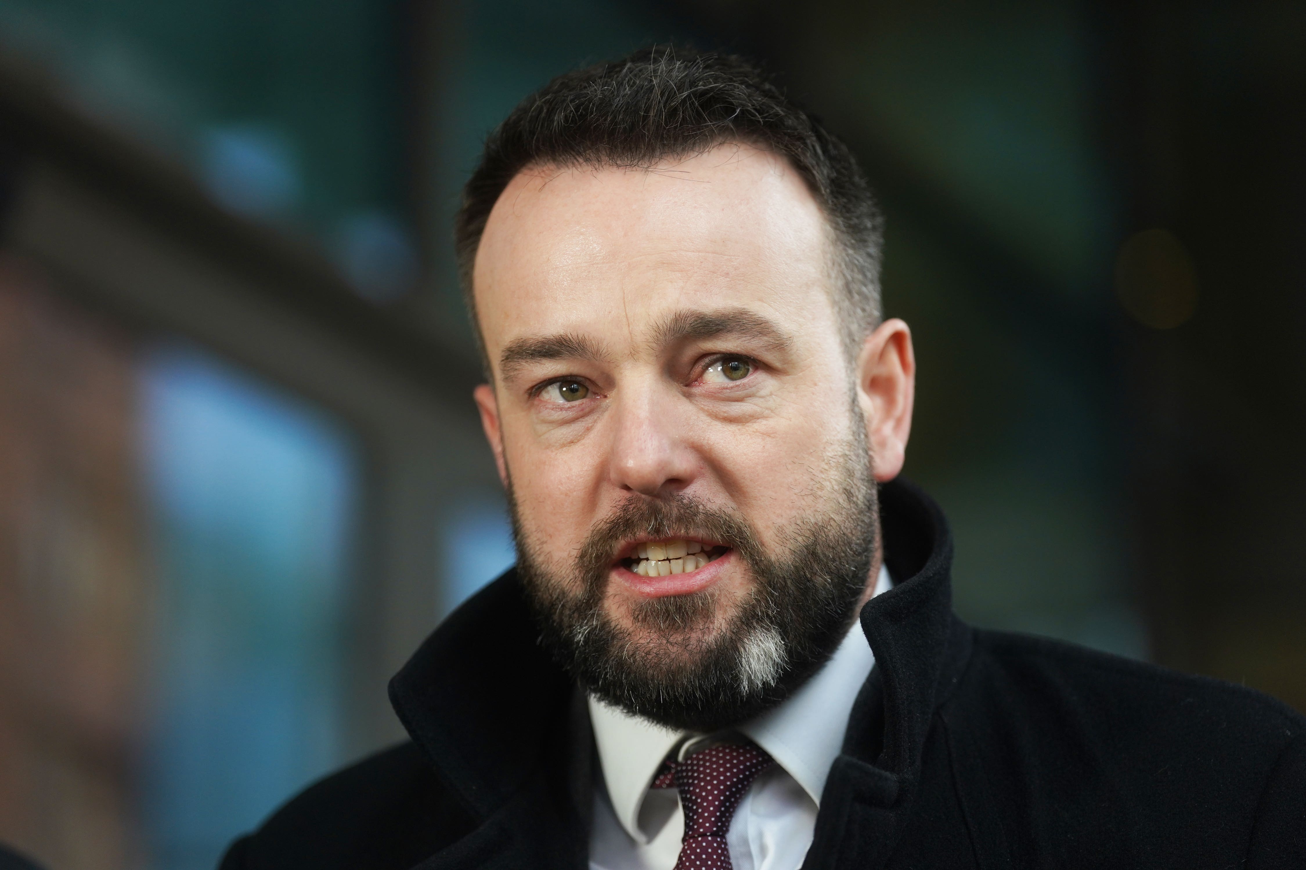 SDLP leader Colum Eastwood has backed the Windsor Framework (Brian Lawless/PA)