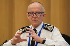 Met chief says ‘hundreds’ of officers will be removed within next few years