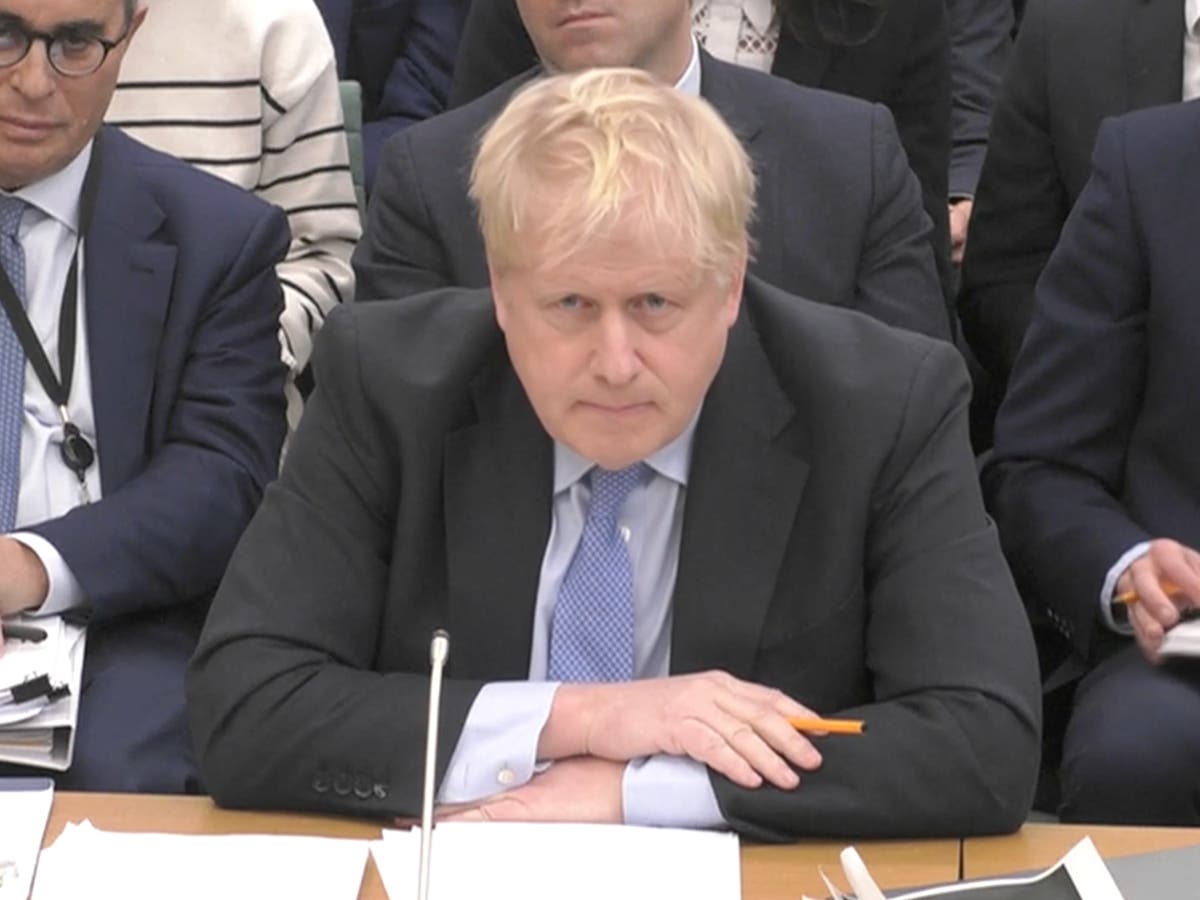 Boris Johnson live: Ex-PM fights for political future in committee showdown