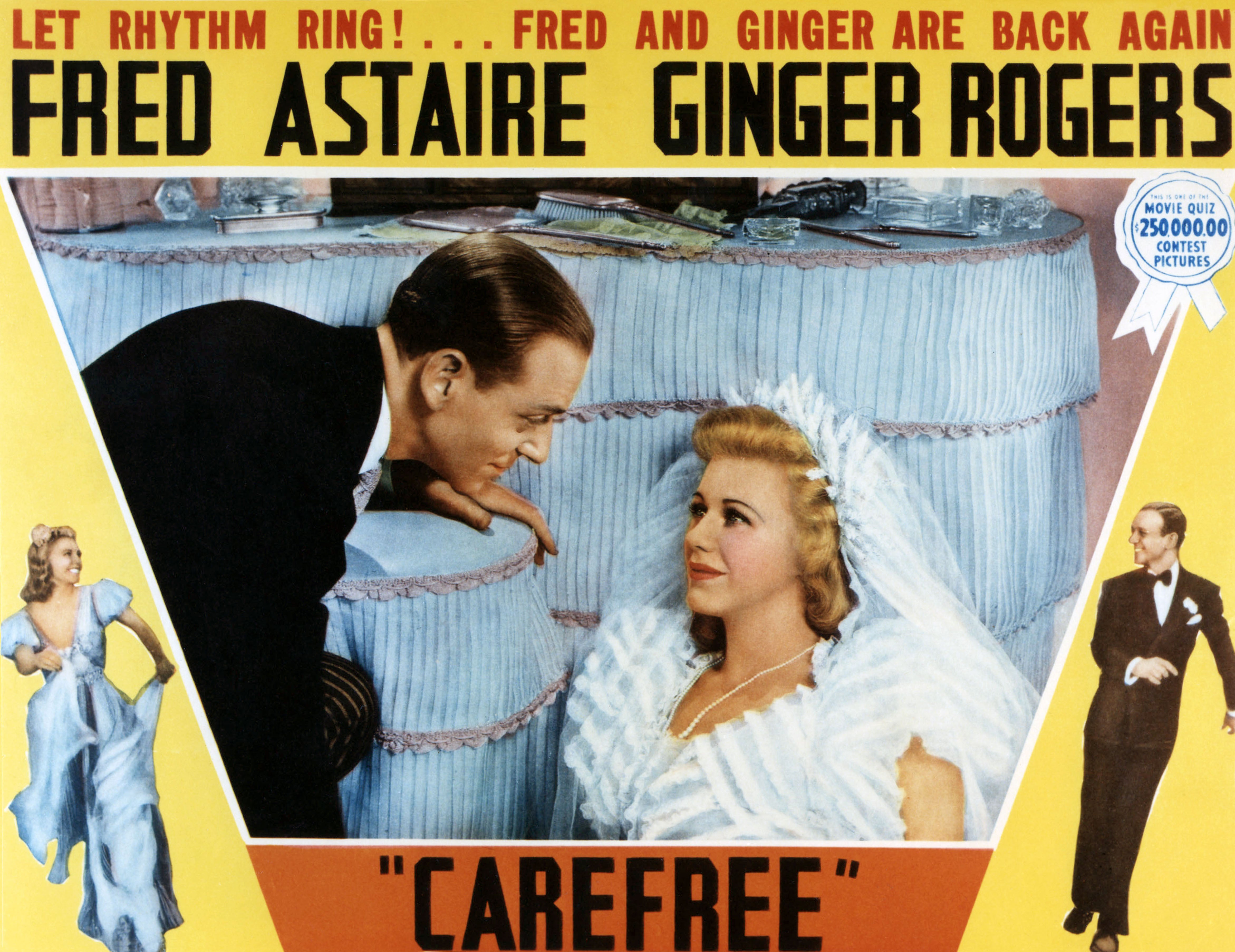 The couple’s musicals are so cherished that the sometimes troubling sexual politics?in the films?like ‘Carefree’ in 1938 are overlooked