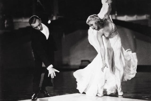 <p>Fred Astaire and Ginger Rogers in ‘Swing Time’ from 1936</p>
