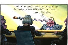 Arrogant, testy, incorrigible: Boris Johnson puts all his worst traits on display