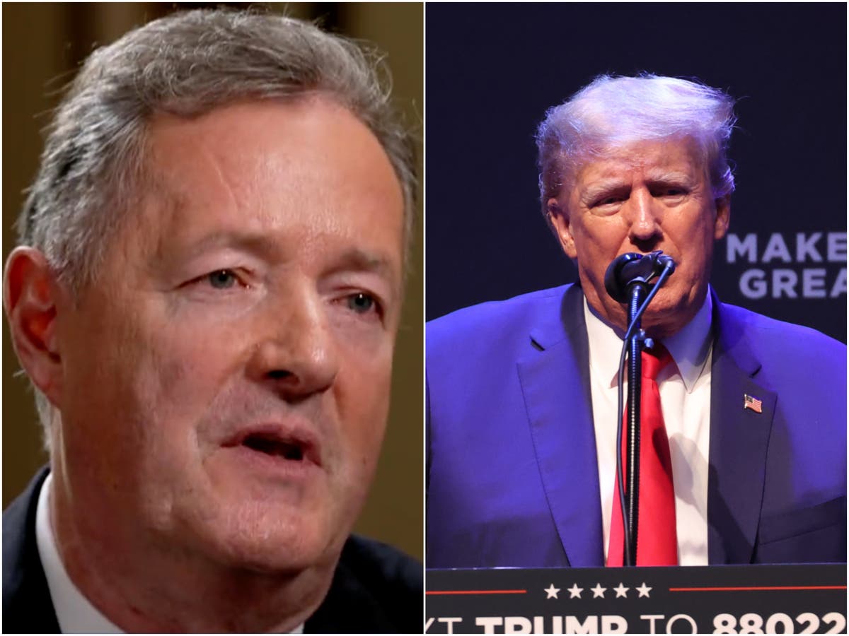 Piers Morgan branded ‘ratings-challenged TV host’ by Donald Trump