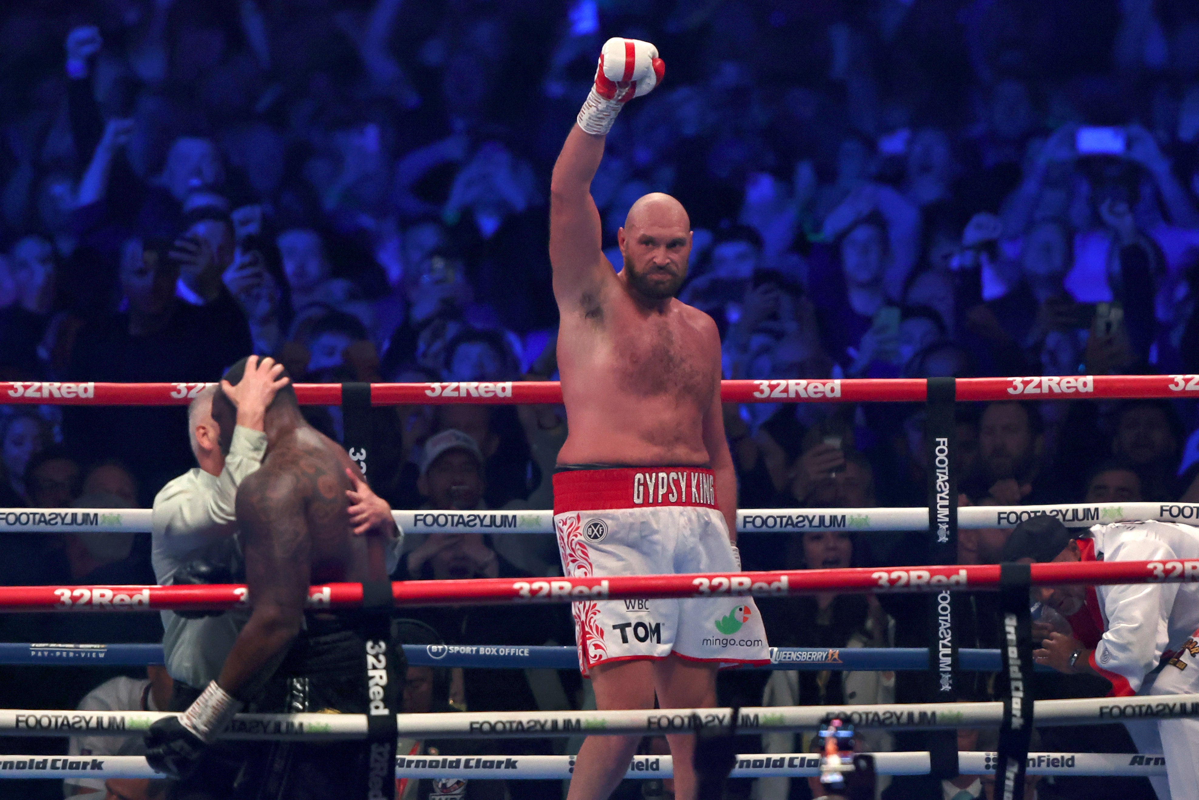 WBC heavyweight champion Tyson Fury is still in Joshua’s sights