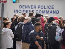 Denver high school shooting – live: Body found in search for student suspect who shot two staff members