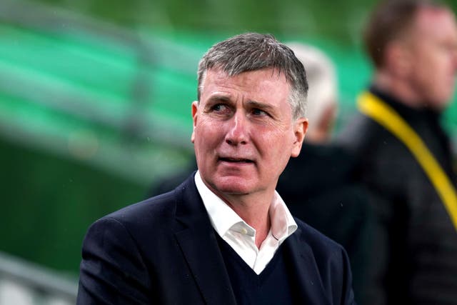 Republic of Ireland manager Stephen Kenny is taking nothing for granted with his young players (Brian Lawless/PA)
