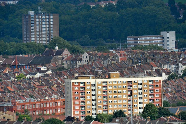 Second staircases should be mandatory in new tower blocks which are 18 metres high, a coalition of groups has said (Ben Birchall/PA)