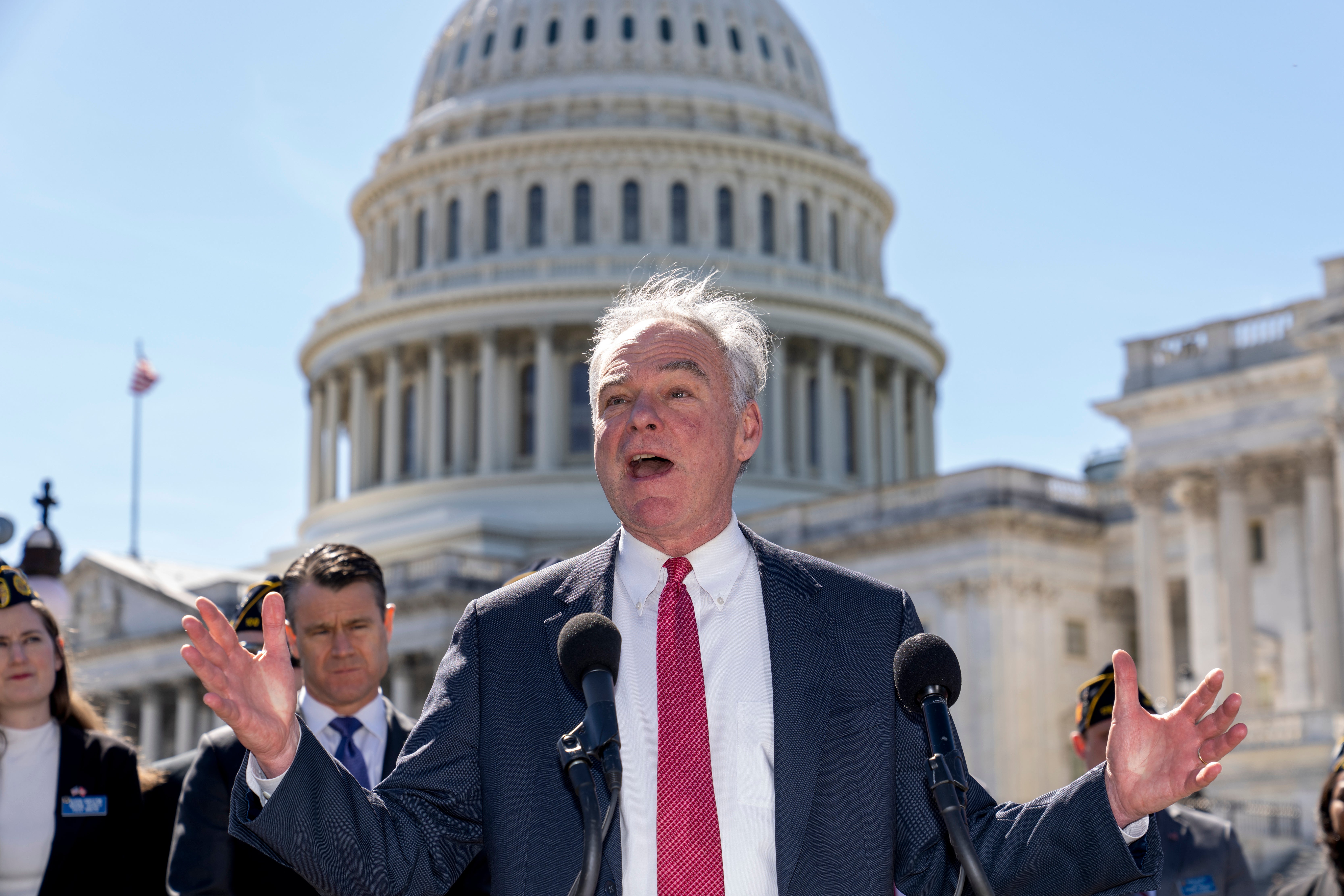 Senator Tim Kaine, who was the Democratic nominee for VP in 2016, summed up his opinion of the buyout in three words on Tuesday