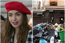 Poubelles rendezvous: French protests spark Emily in Paris memes over rubbish-filled streets
