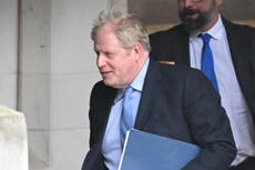 Boris Johnson – live: Senior Tory says ex-PM ‘finished’ after humiliating Partygate hearing