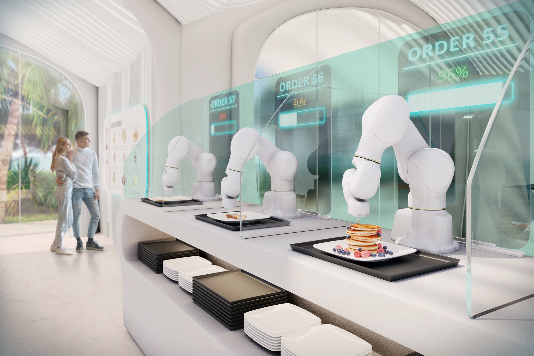 Hotel guests will be able to 3D print food in a bid to reduce waste