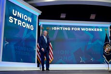 Pro-labor? Biden aims to prove it with unionized 2024 staff