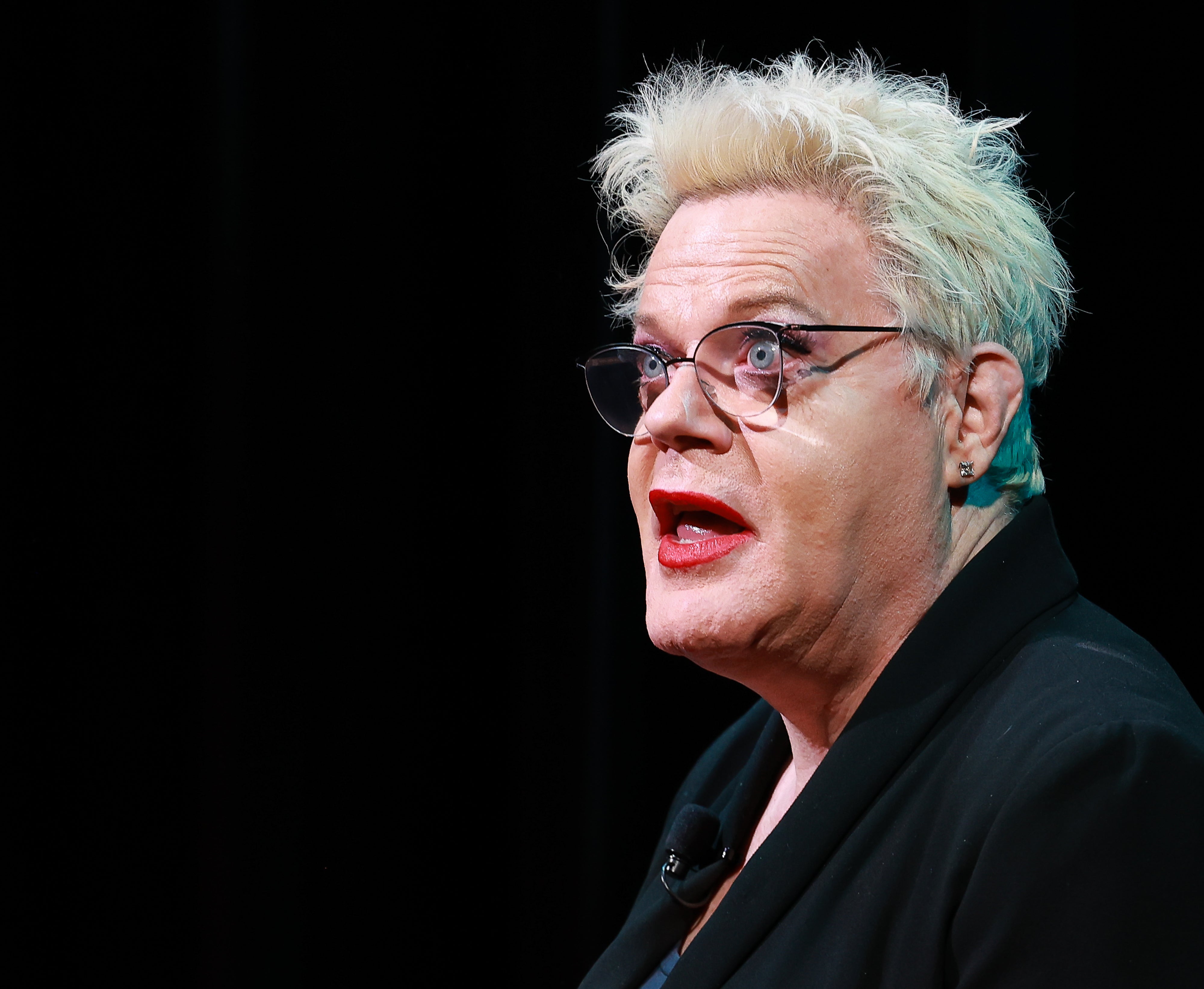 Izzard announced earlier this month that she was also going by the name Suzy