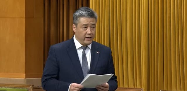 <p>Canadian lawmaker Han Dong quits Liberal caucus</p>