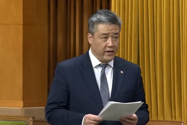 <p>Canadian lawmaker Han Dong quits Liberal caucus</p>