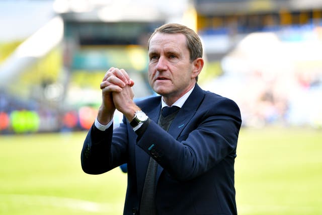 Huddersfield chairman Dean Hoyle will end his 14-year association with the club (Anthony Devlin/PA)