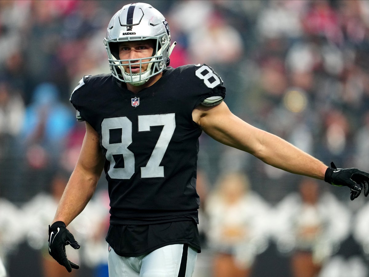 Foster Moreau: Former Las Vegas Raiders tight end to step away from football  after being diagnosed with Hodgkin lymphoma.