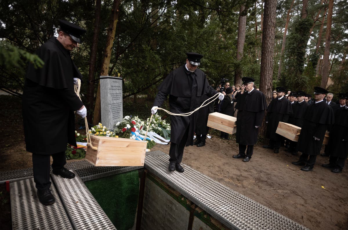 Bones kept by former eugenics institute buried in Berlin