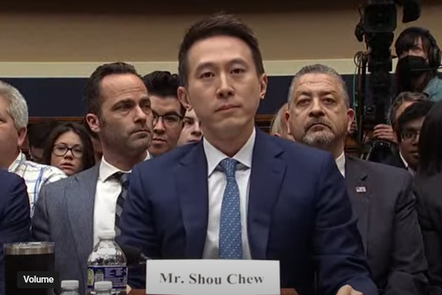 <p>TikTok CEO Shou Chew appears before Congress on 23 March, 2023 </p>
