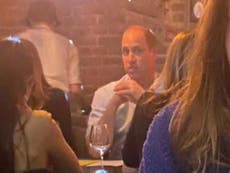Prince William delights royal fans after being spotted dining out at ‘queer-friendly’ restaurant in Poland