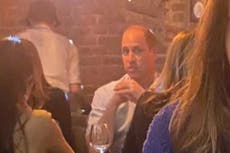 Prince William delights royal fans after being spotted dining out at ‘queer-friendly’ restaurant in Poland