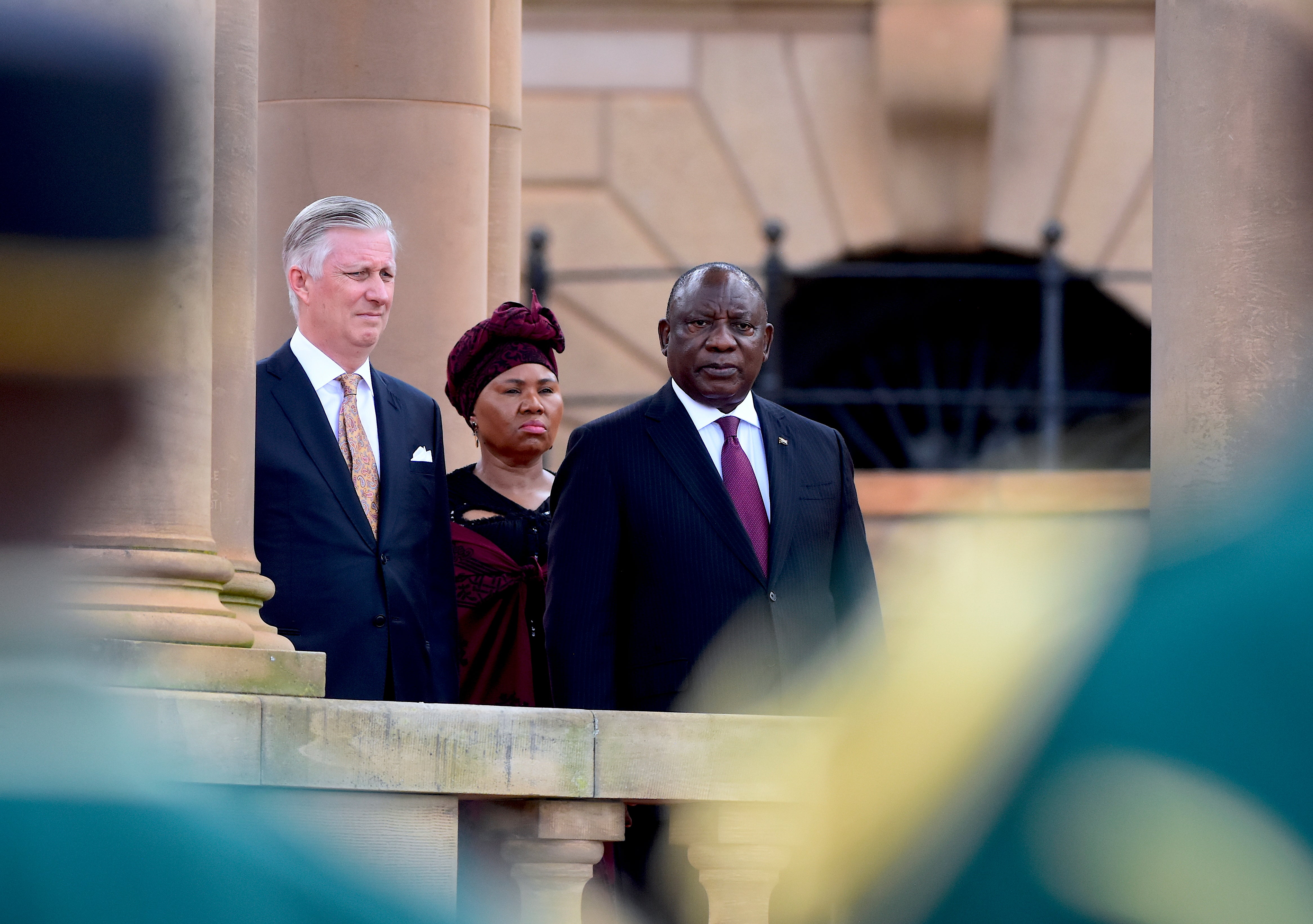 South Africa Belgium King Visit