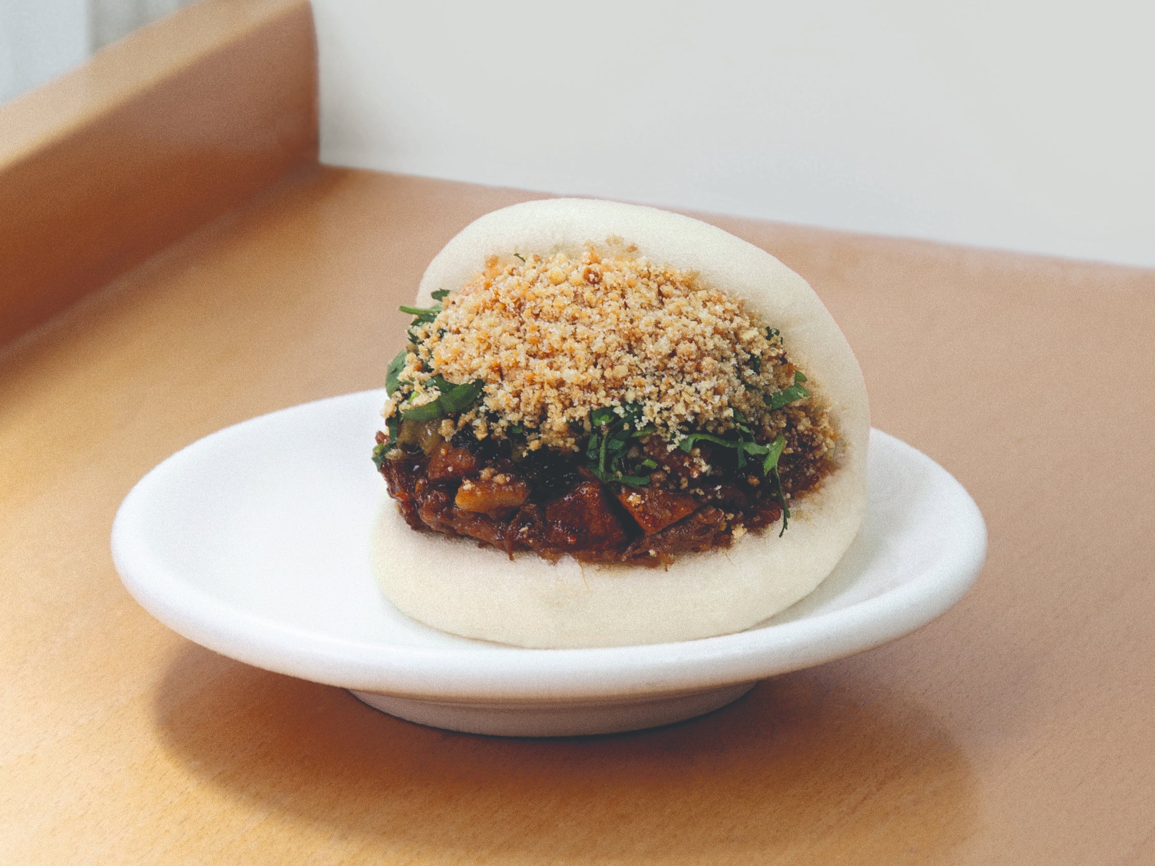 Bun in a million: compared to the larger buns in Taiwan, this bao is the ideal three-four bites