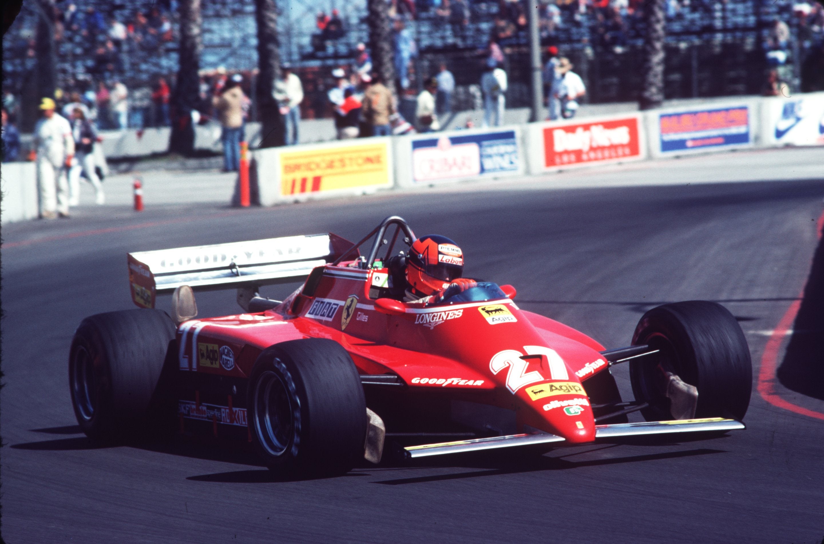 Villeneuve was killed at Zolder in 1982