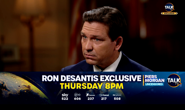 <p>Ron DeSantis was asked about his time at Guantanamo in an interview with Piers Morgan. </p>