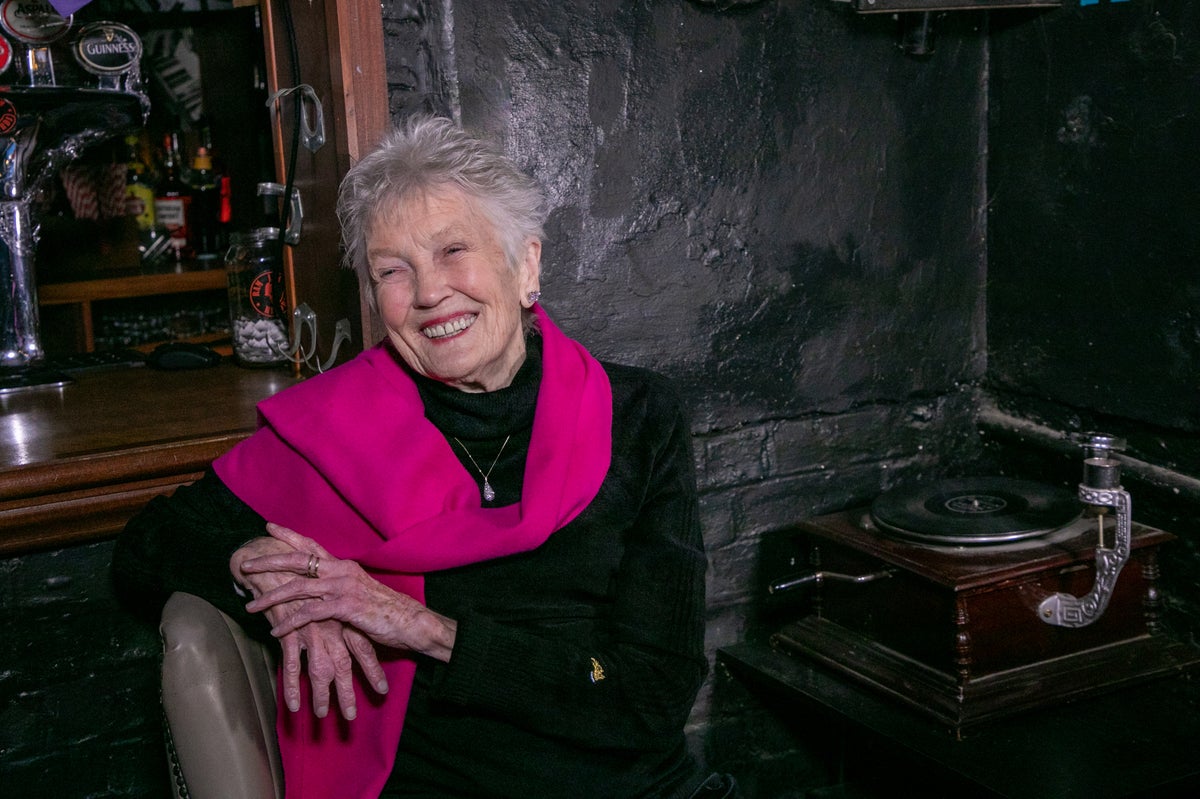 Folk singer Peggy Seeger creates a new version of the famous love song inspired by her in 1957