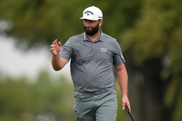 Jon Rahm defeated Keith Mitchell 4&3 on day two of the WGC-Dell Technologies Match Play (Eric Gay/AP)