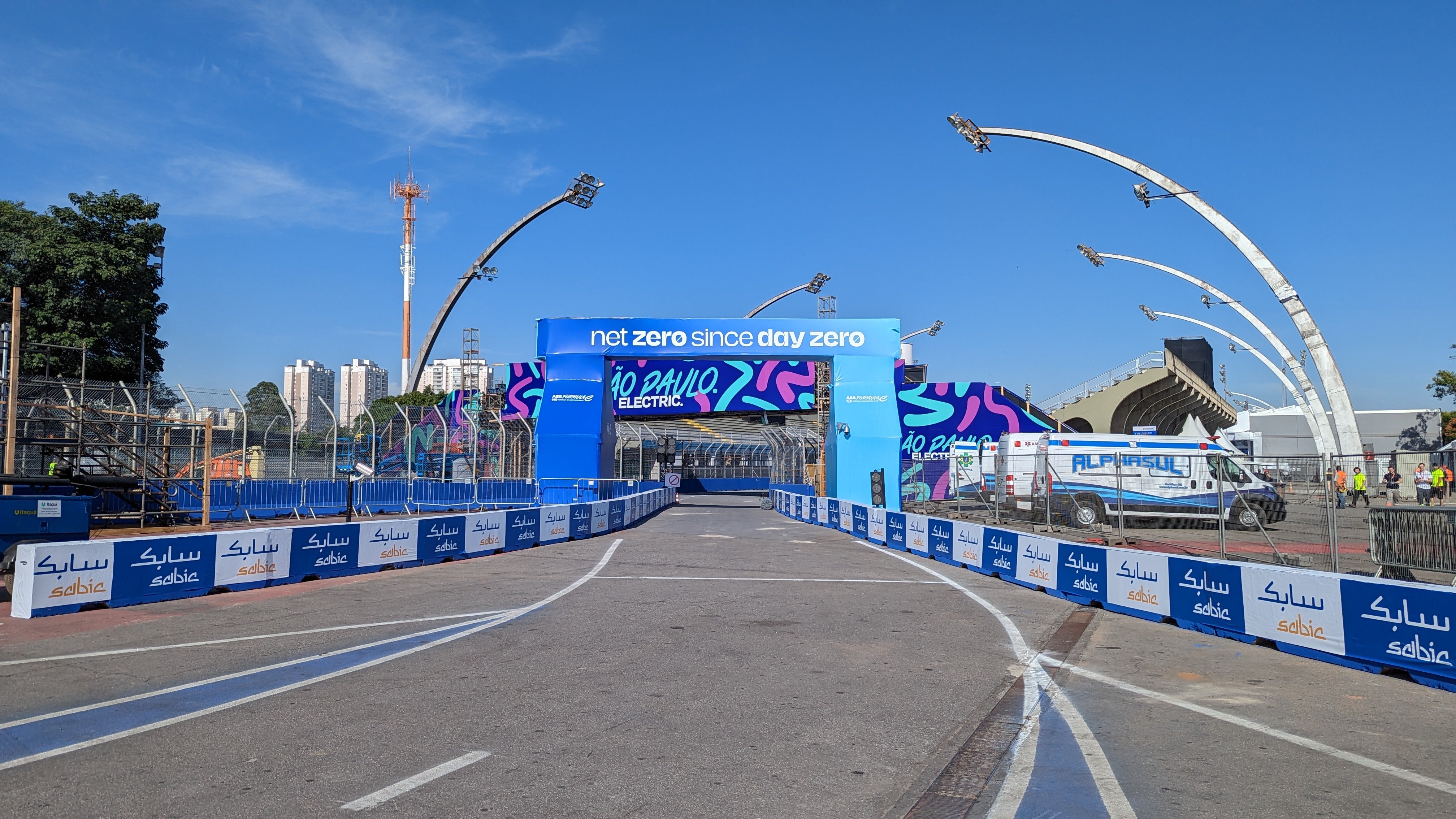 The streets of Sao Paulo host a Formula E race for the first time this weekend