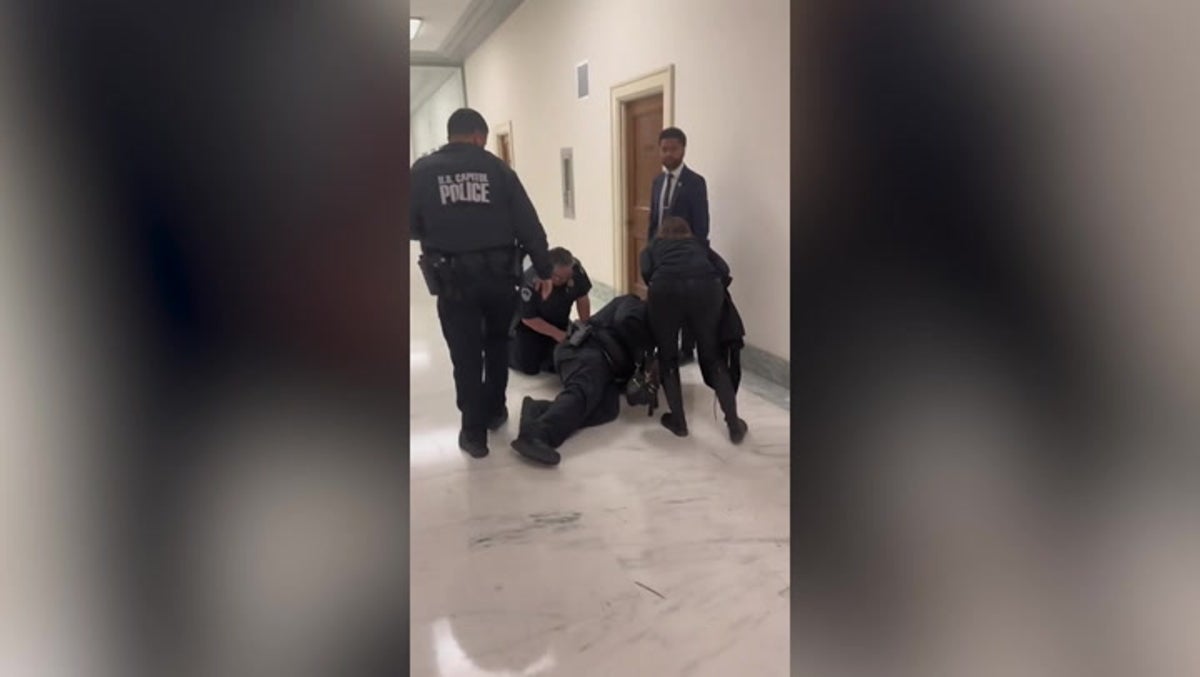Parkland father violently arrested on Capitol Hill after gun control hearing protest