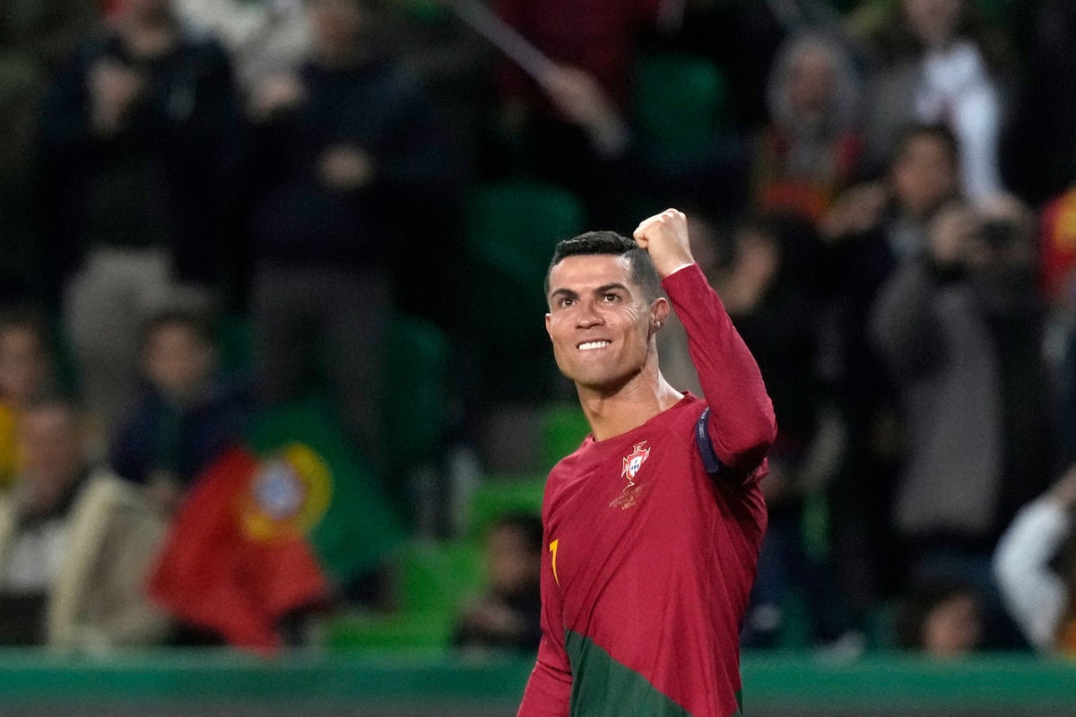 More goals and another record for Cristiano Ronaldo as Portugal begin with a win