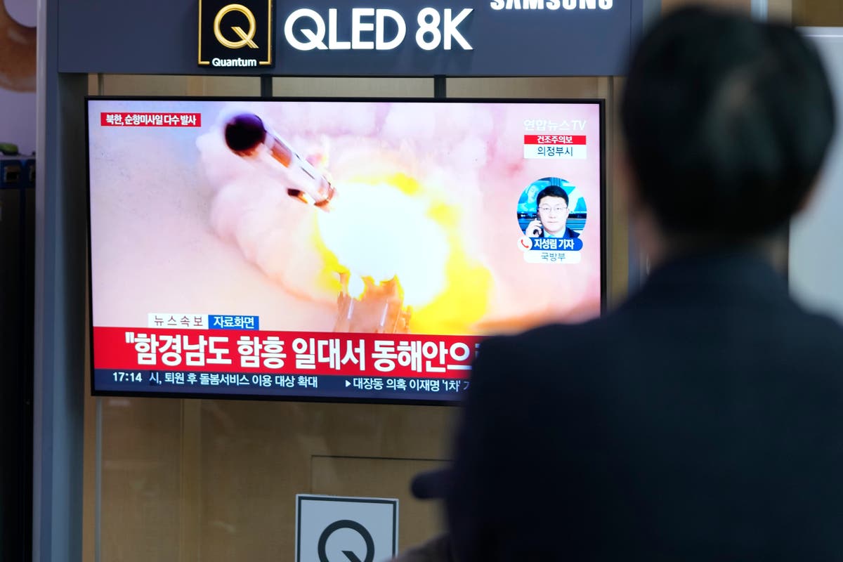 North Korea simulates nuclear attacks with drone missiles