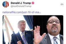 Judge warns Trump about social media posts