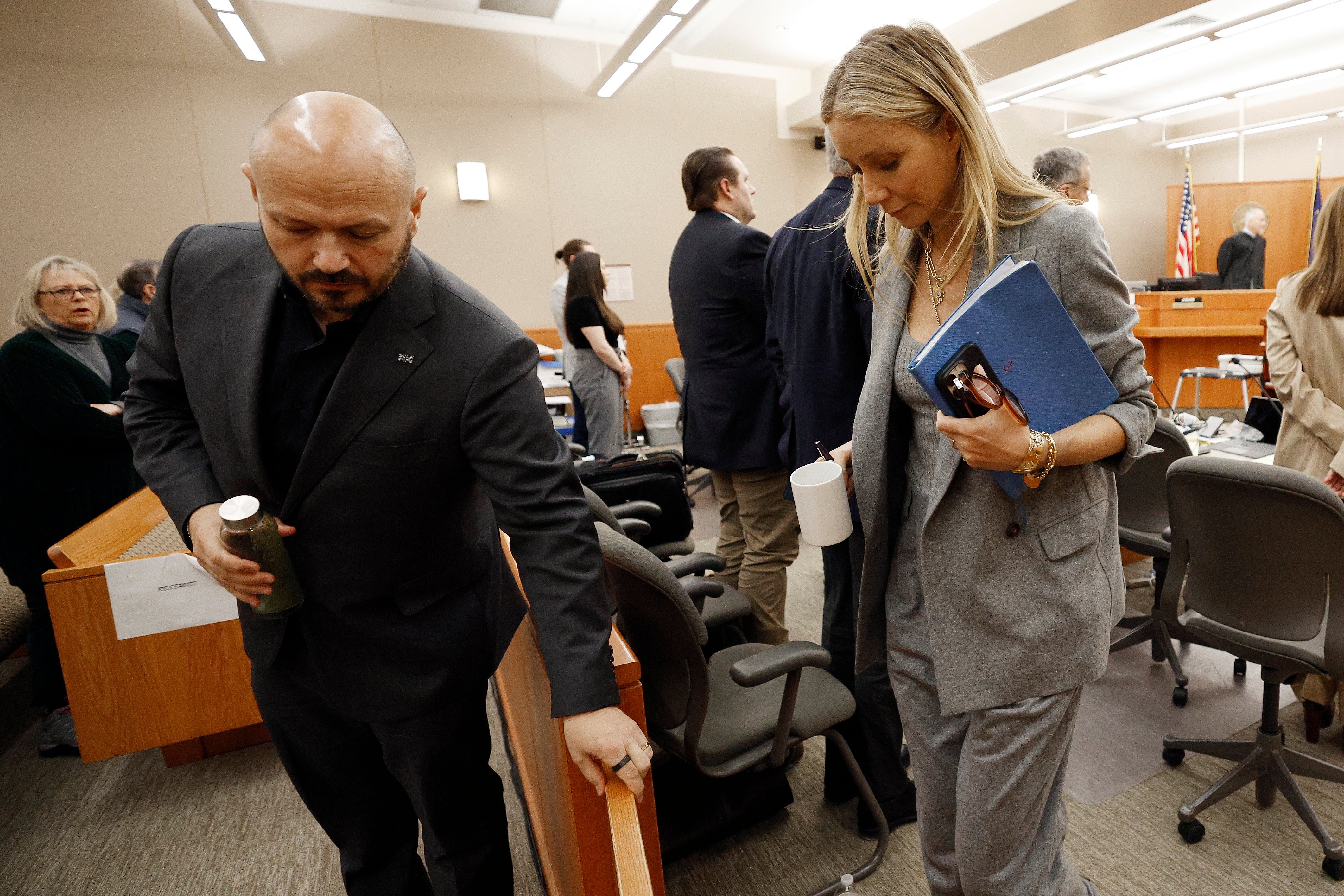 CORRECTION Gwyneth Paltrow Skiing Lawsuit